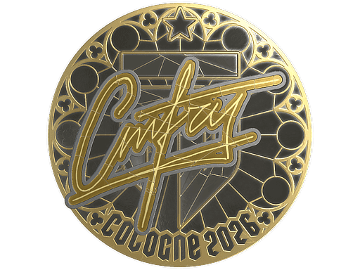 cmtry (Gold) CS2 Sticker