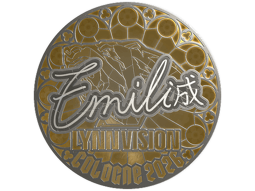 EmiliaQAQ (Foil) CS2 Sticker