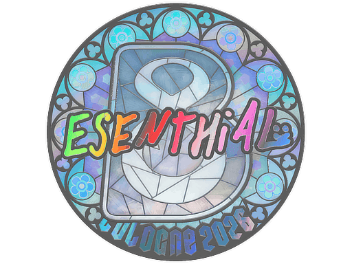 esenthial (Holo) CS2 Sticker