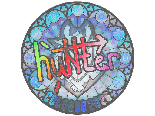 huNter- (Holo) CS2 Sticker