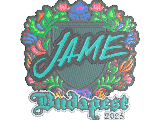 Jame (Embroidered) CS2 Sticker