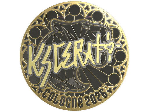 KSCERATO (Gold) CS2 Sticker