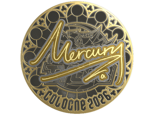 Mercury (Gold) CS2 Sticker
