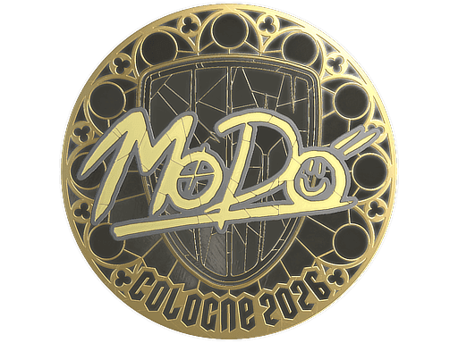 MoDo (Gold) CS2 Sticker