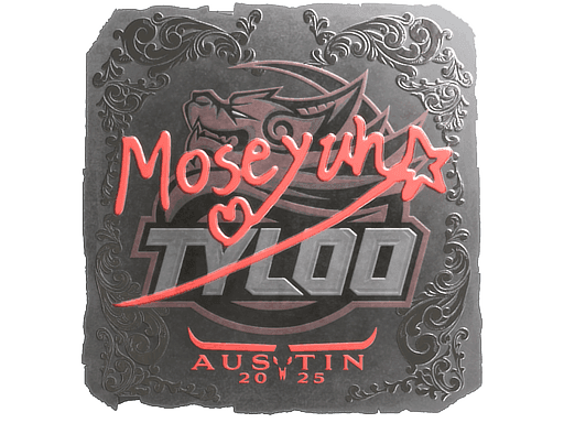 Moseyuh (Foil) CS2 Sticker