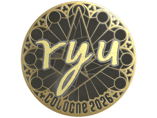 ryu (Gold) CS2 Sticker