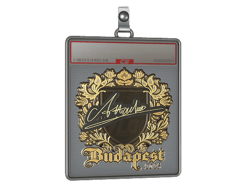 Attacker (Gold) CS2 Sticker