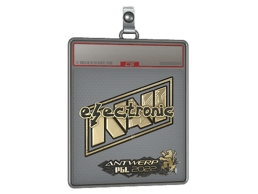 electronic (Gold) CS2 Sticker