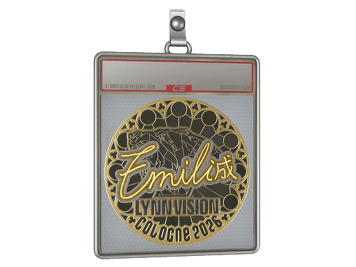 EmiliaQAQ (Gold) CS2 Sticker