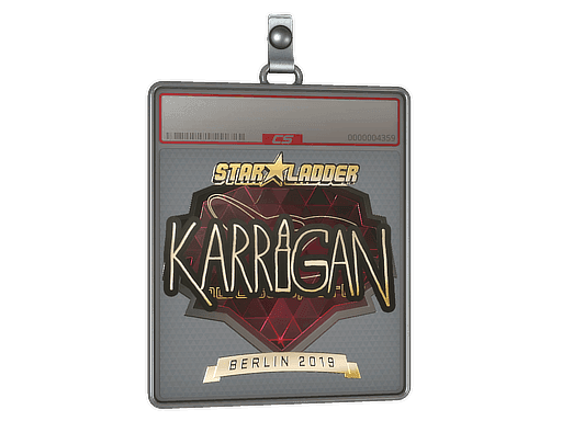karrigan (Gold) CS2 Sticker