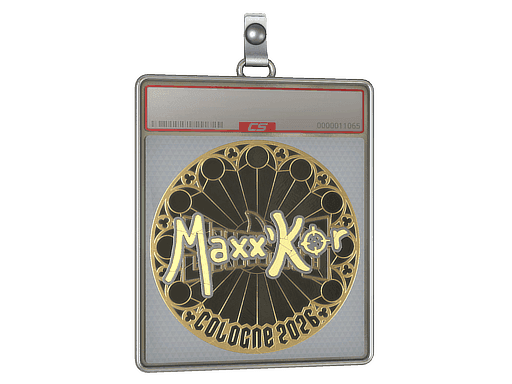 maxxkor (Gold) CS2 Sticker