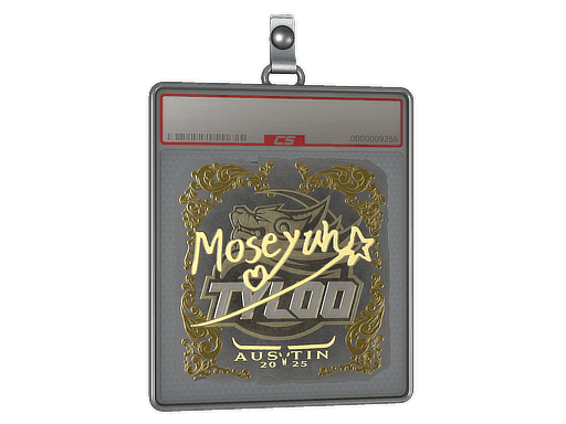 Moseyuh (Gold) CS2 Sticker