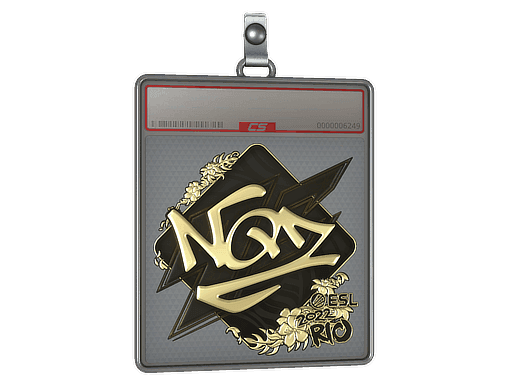 NQZ (Gold) CS2 Sticker