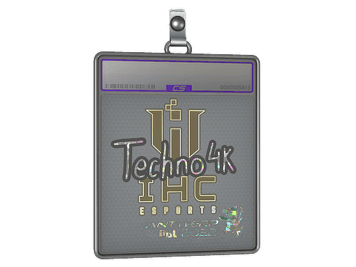 Techno4K (Glitter) CS2 Sticker