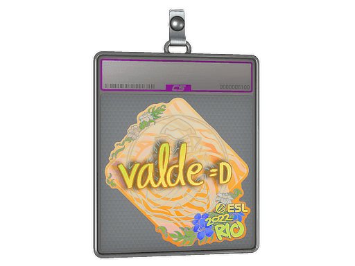 v4lde (Holo) CS2 Sticker