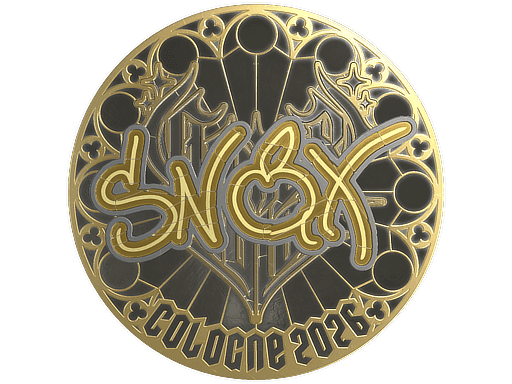 Snax (Gold) CS2 Sticker
