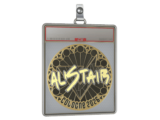 aliStair (Gold) CS2 Sticker