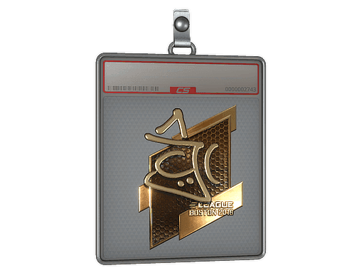 chrisJ (Gold) CS2 Sticker