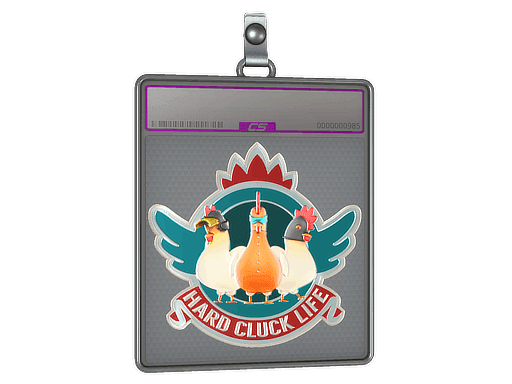 Hard Cluck Life (Foil) CS2 Sticker