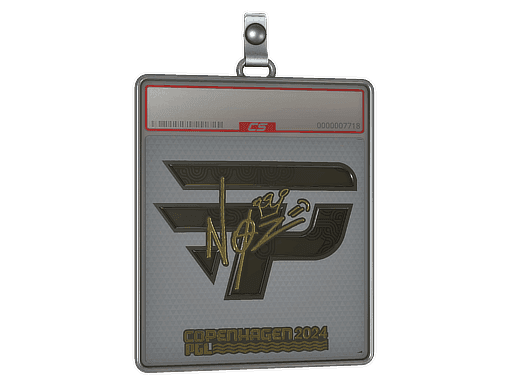 NQZ (Gold) CS2 Sticker