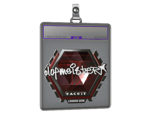 olofmeister (Foil) CS2 Sticker