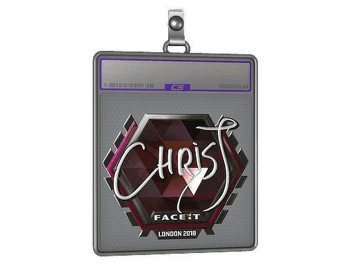chrisJ (Foil) CS2 Sticker