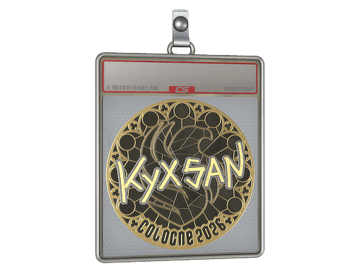 kyxsan (Gold) CS2 Sticker