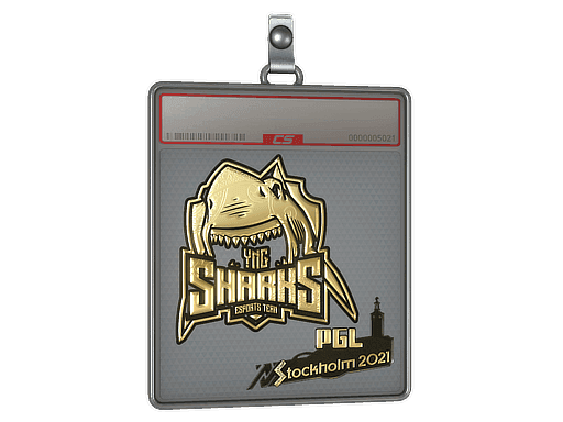 Sharks Esports (Gold) CS2 Sticker