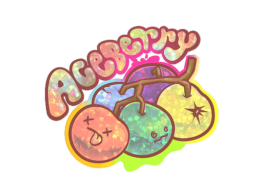Aceberry (Glitter) CS2 Sticker