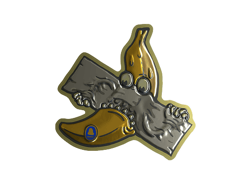 Bananart (Foil) CS2 Sticker