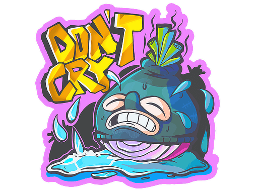 Cry Baby CS2 Sticker