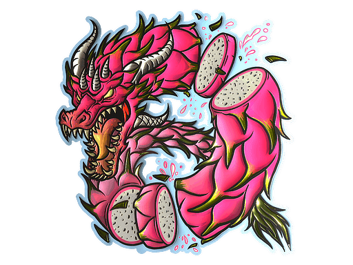 Dragon Fruit (Foil) CS2 Sticker