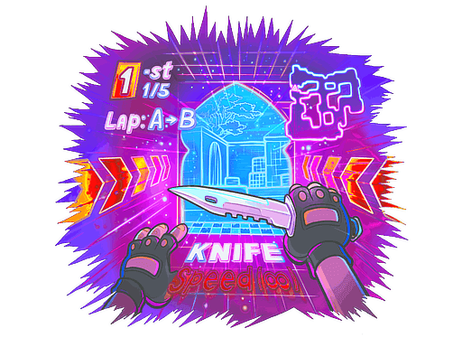 First Lap (Holo) CS2 Sticker