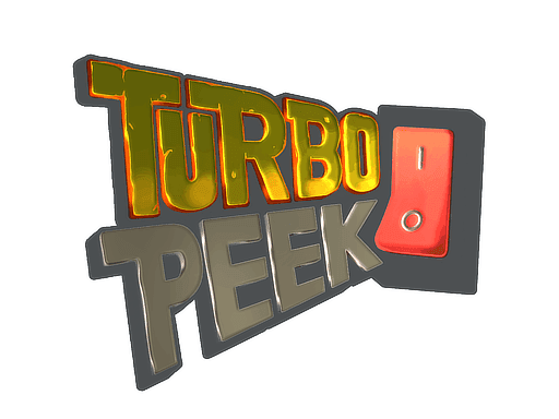 Turbo Peek (Foil) CS2 Sticker