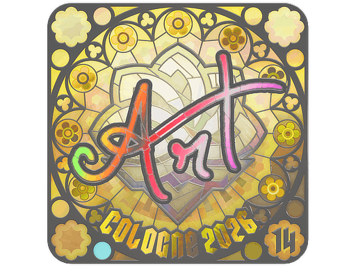 arT (Holo, Ranked) CS2 Sticker