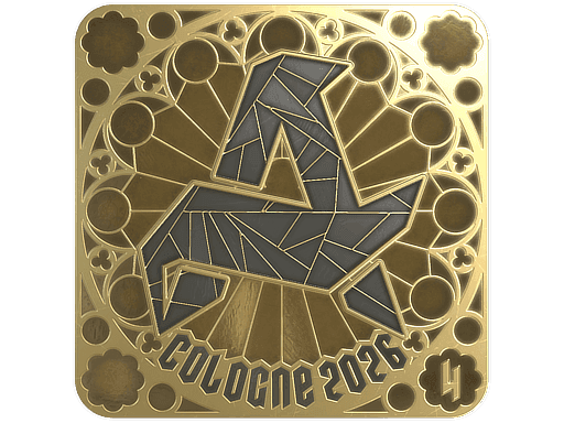 Aurora (Gold, Ranked) CS2 Sticker