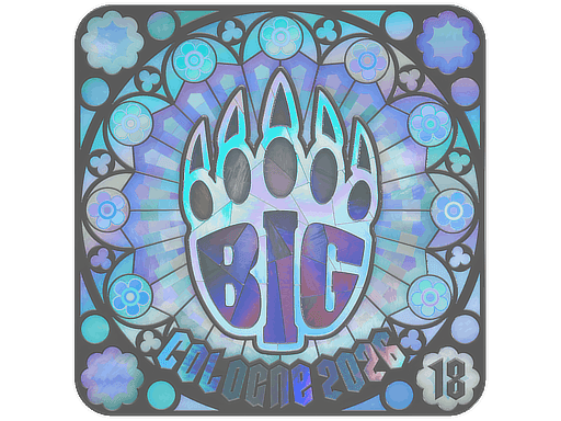 BIG (Holo, Ranked) CS2 Sticker