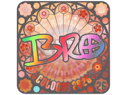 br0 (Holo, Ranked) CS2 Sticker