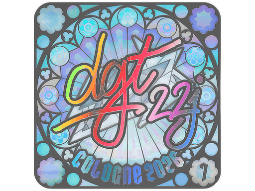dgt (Holo, Ranked) CS2 Sticker