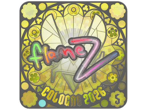 FlameZ (Holo, Ranked) CS2 Sticker