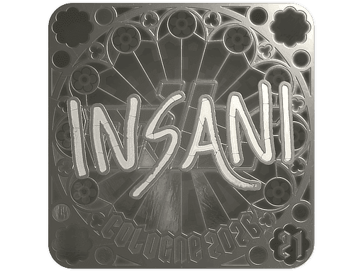 insani (Foil, Ranked) CS2 Sticker