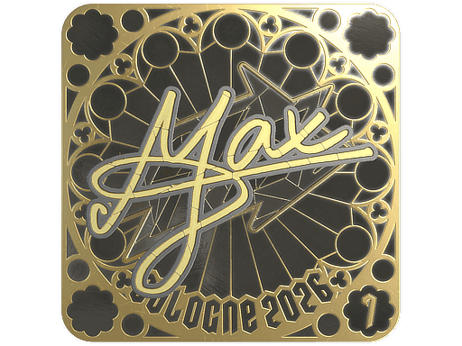 max (Gold, Ranked) CS2 Sticker