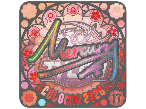 Mercury (Holo, Ranked) CS2 Sticker