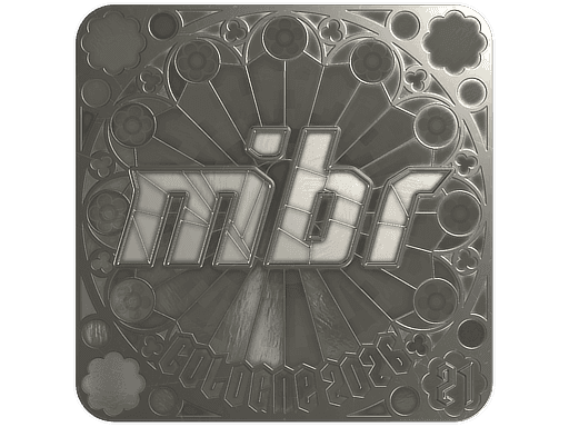 MIBR (Foil, Ranked) CS2 Sticker