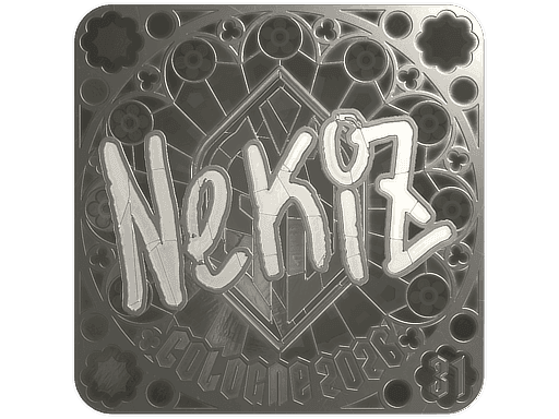 NEKiZ (Foil, Ranked) CS2 Sticker
