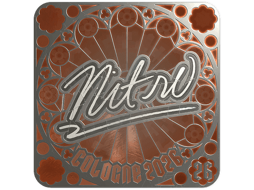 nitr0 (Foil, Ranked) CS2 Sticker