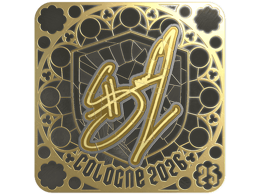 siuhy (Gold, Ranked) CS2 Sticker