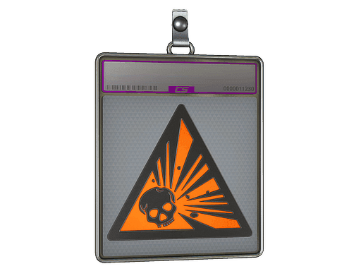Explosives (Foil) CS2 Sticker