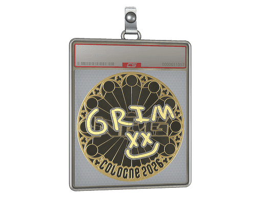 Grim (Gold) CS2 Sticker