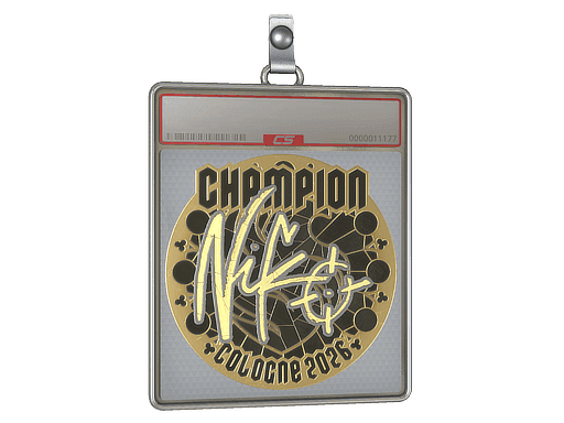 NiKo (Gold, Champion) CS2 Sticker